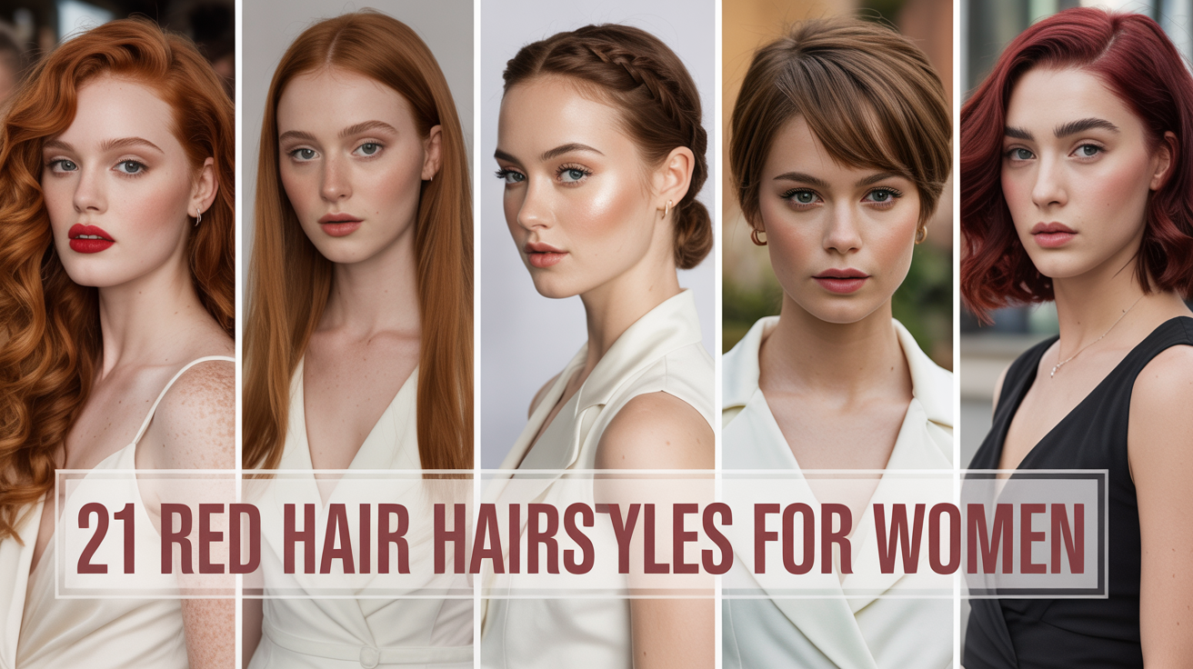 21 Red Hair Hairstyles For Women