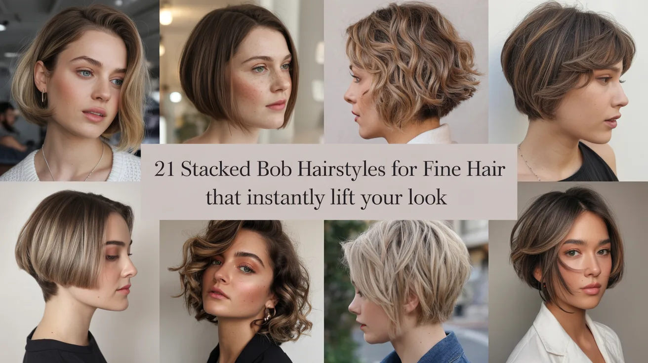 Stacked Bob Hairstyles