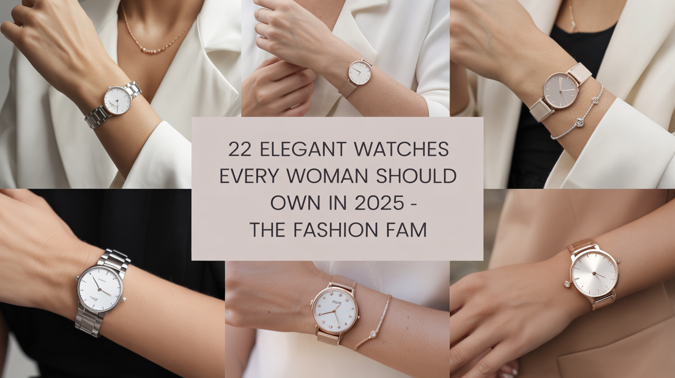 22 Elegant Watches Every Woman Should Own in 2025