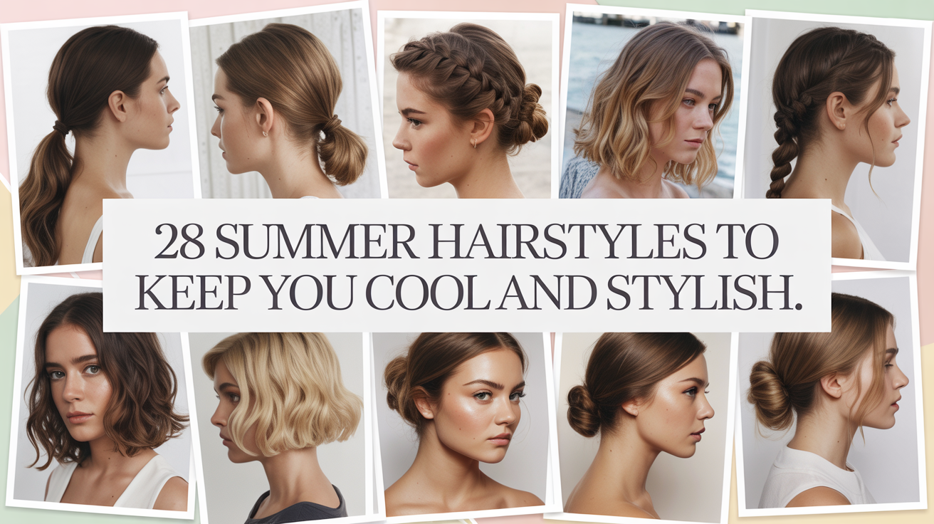 28 Summer Hairstyles to Keep You Cool and Stylish