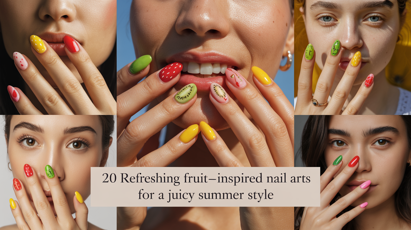 Fruit-Inspired Nail Arts