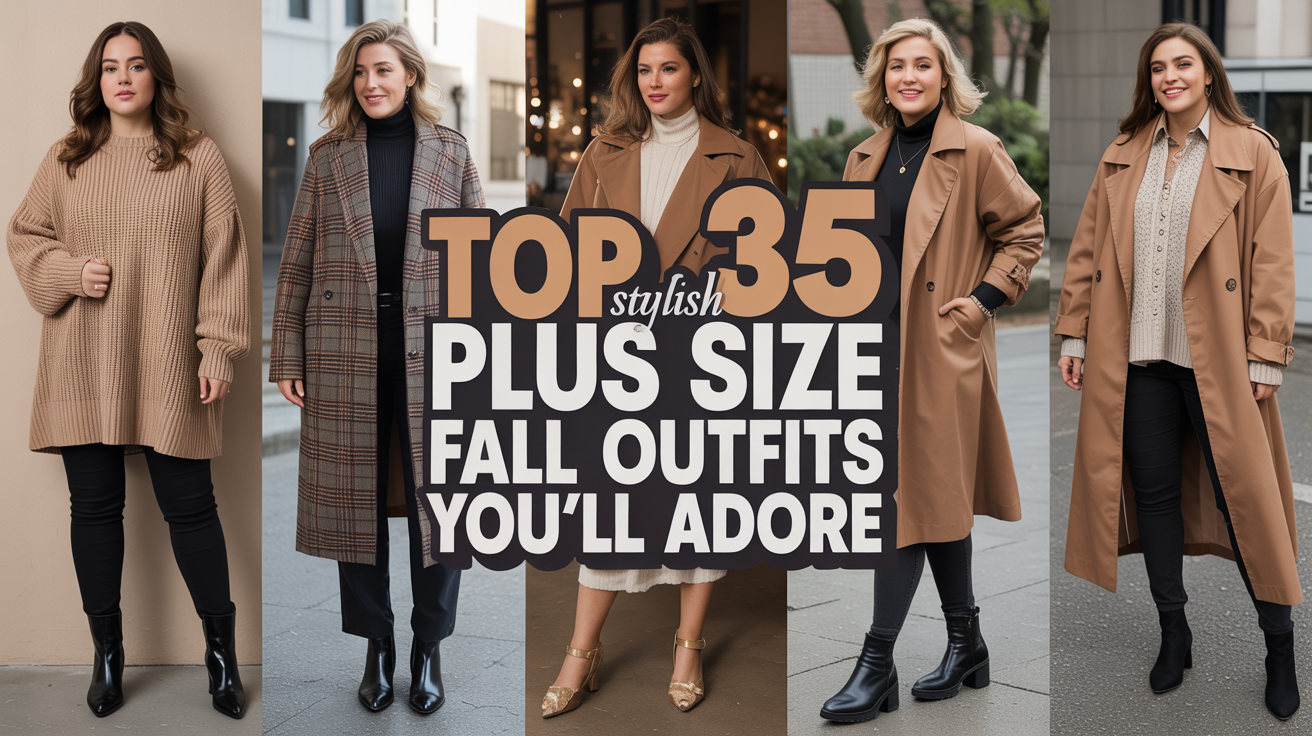 Stylish Plus Size Fall Outfits