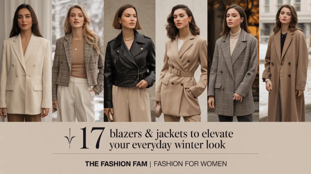 17 Blazers & Jackets to Elevate Your Everyday Winter Look