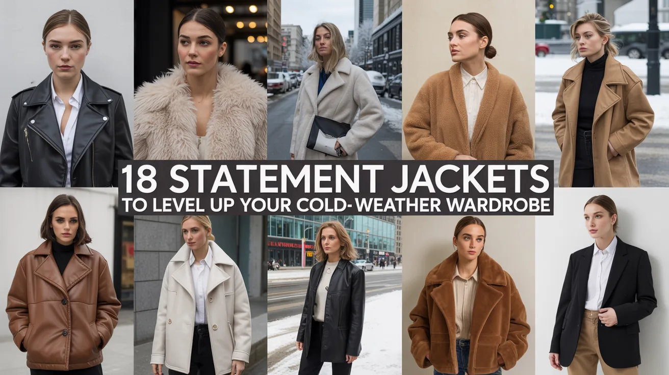 18 Statement Jackets to Level Up Your Cold-Weather Wardrobe