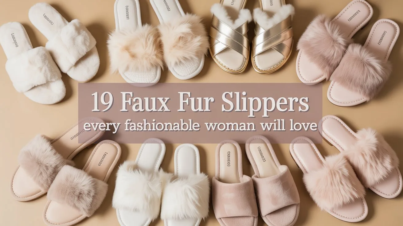 Faux Fur Slippers