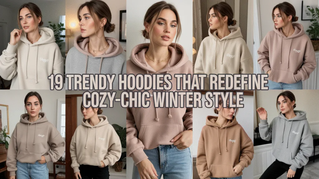 19 Trendy Hoodies That Redefine Cozy-Chic Winter Style