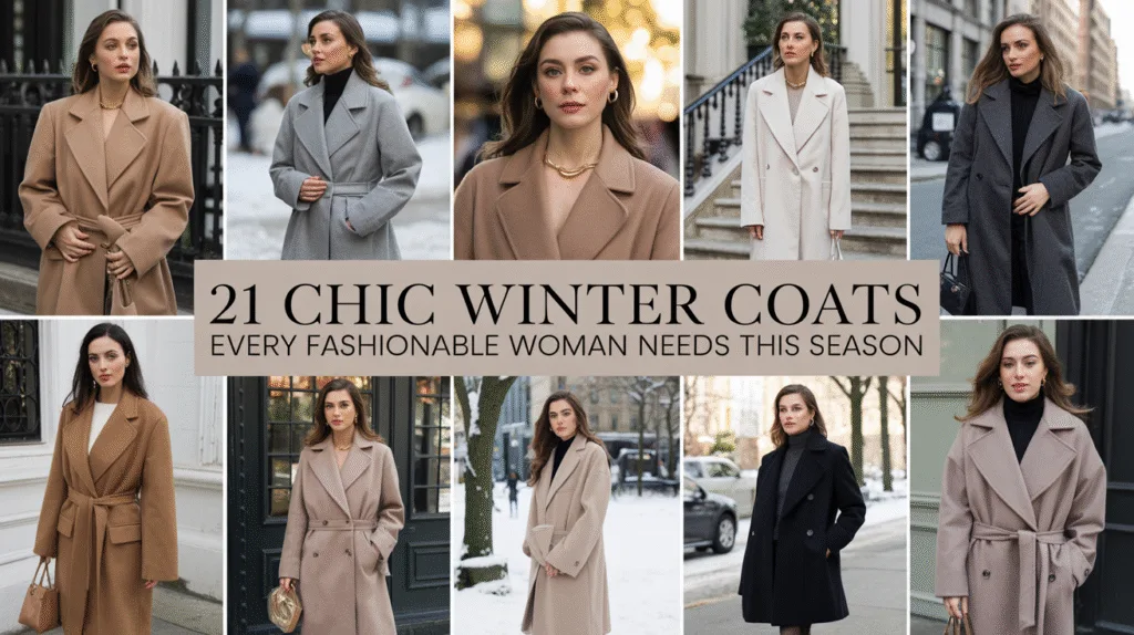 21 Chic Winter Coats Every Fashionable Woman Needs This Season