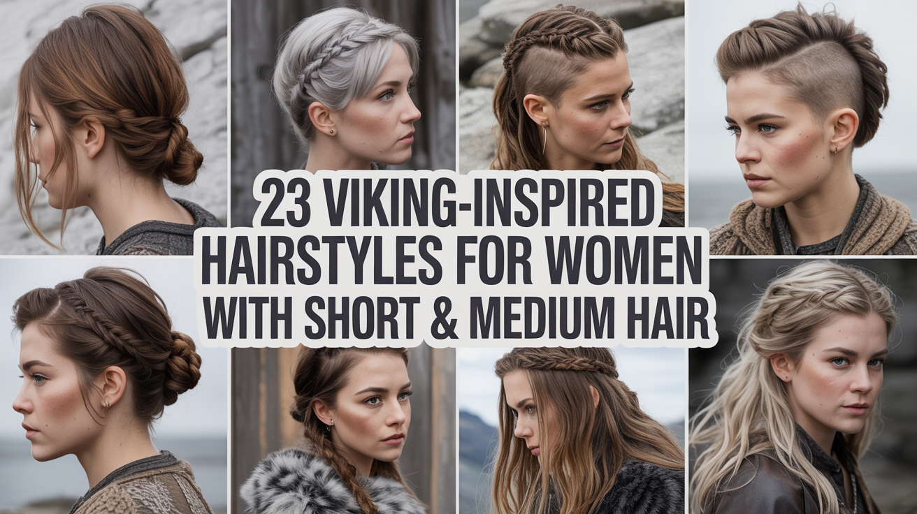 Viking-Inspired Hairstyles for Women