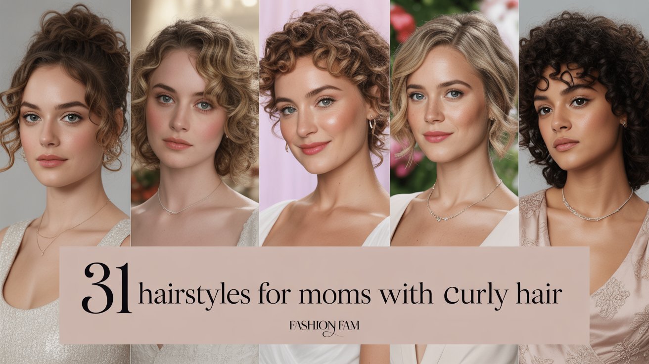 Hairstyles for Moms With Curly Hair