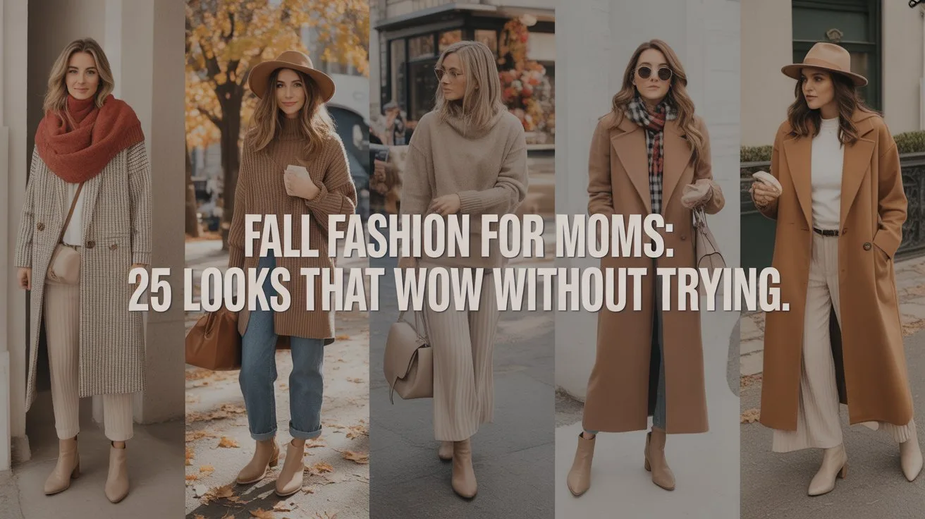 Fall Fashion for Moms 25 Looks That Wow Without Trying