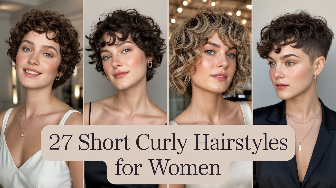 Short Curly Hairstyles For Women