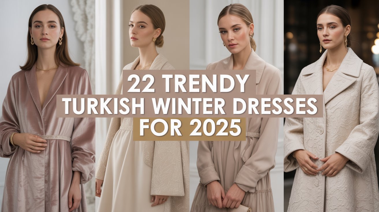 22 Trendy Turkish Winter Dresses for 2025