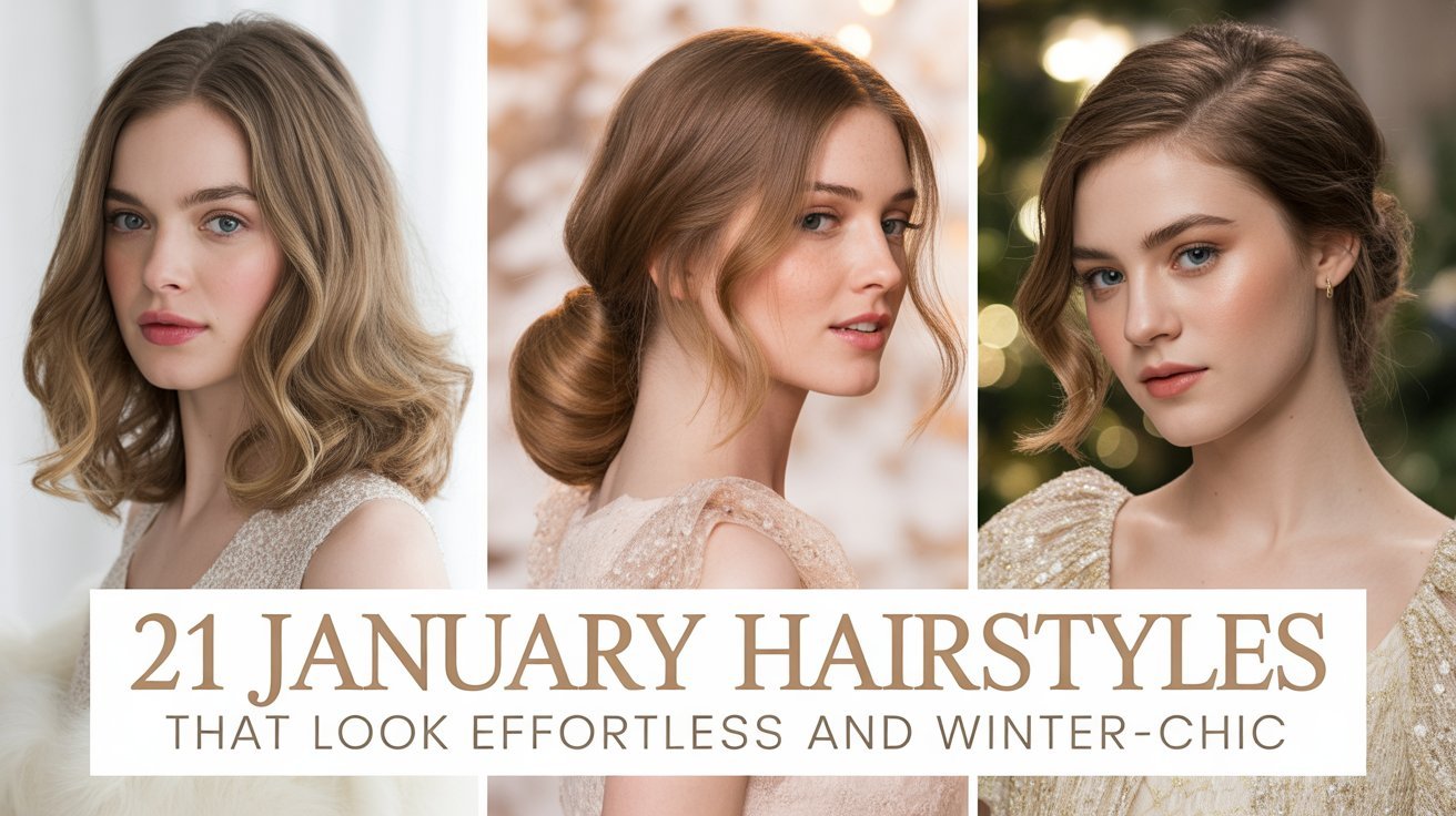 21 January Hairstyles That Look Effortless and Winter-Chic