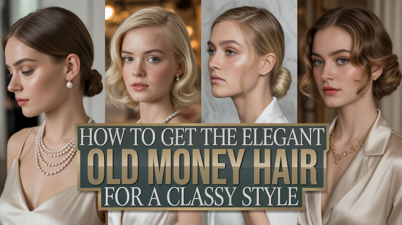 How to Get the Elegant Old Money Hair For a Classy Style