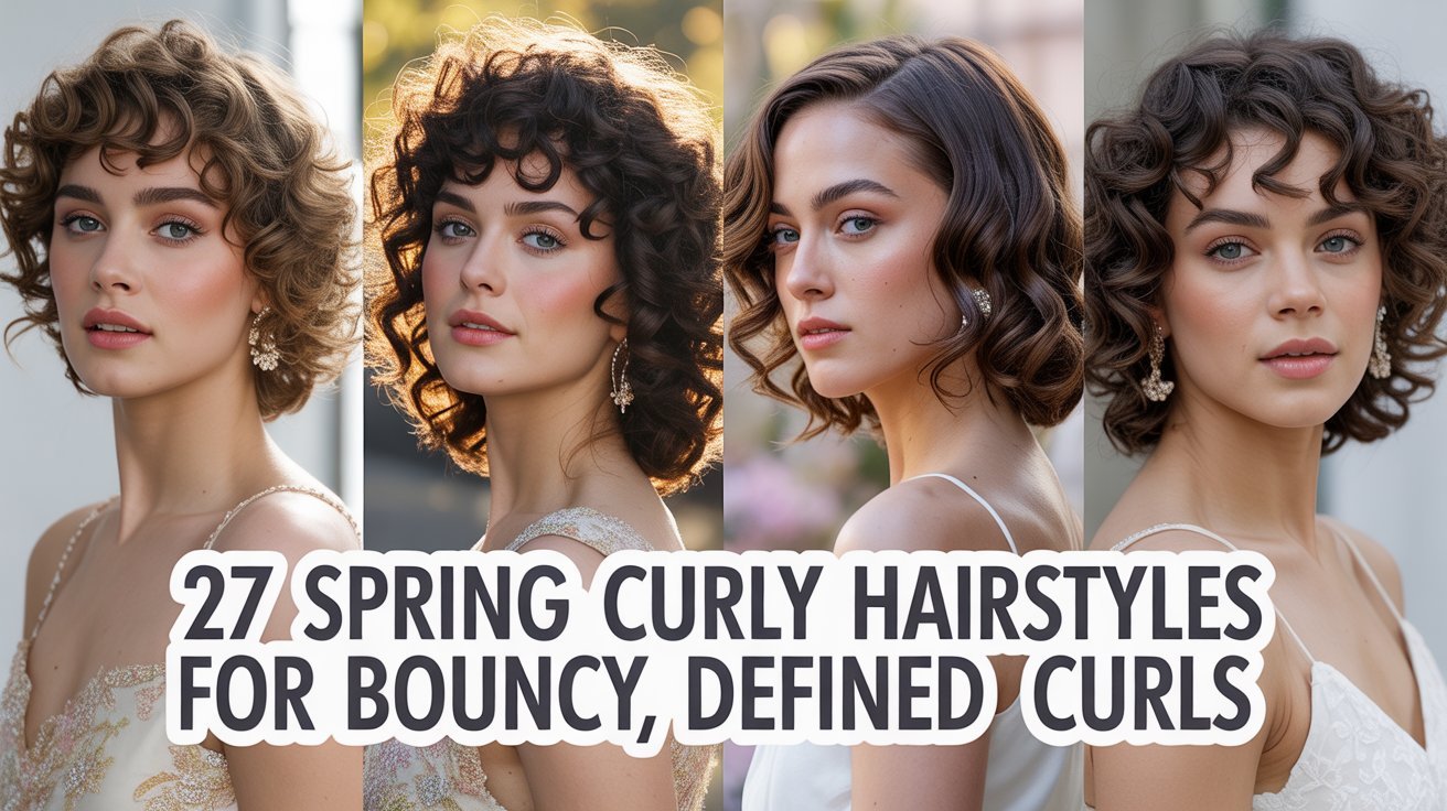 27 Spring Curly Hairstyles for Bouncy, Defined Curls