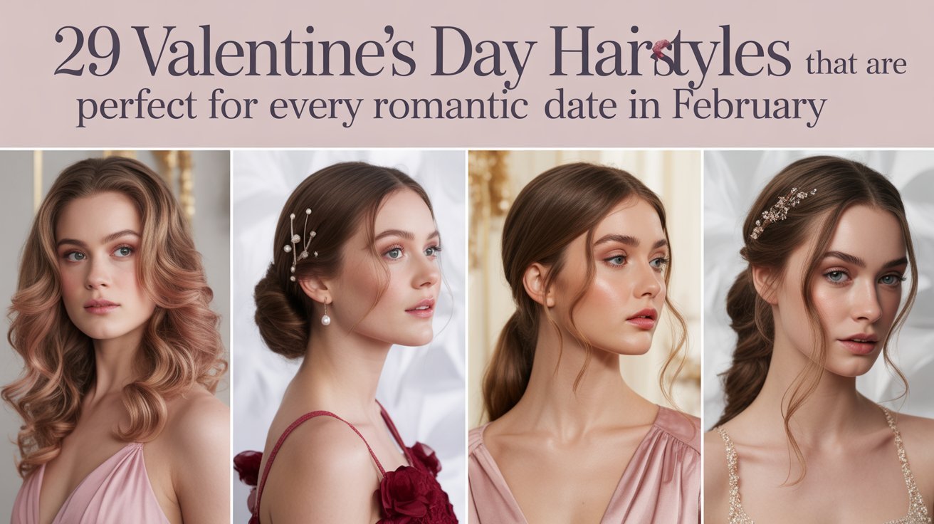29 Valentine Day Hairstyles That Are Perfect for Every Romantic Date in February