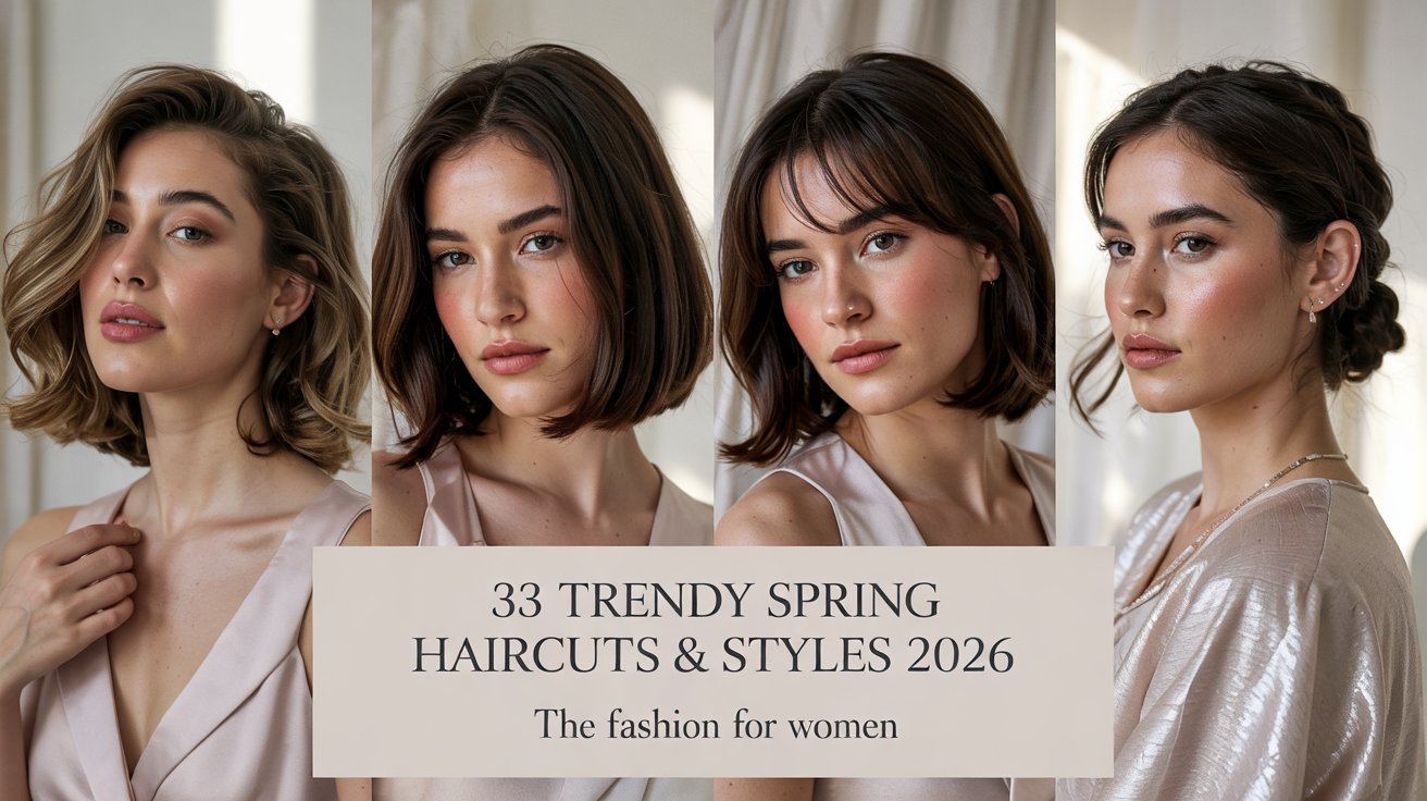 33 Trendy Spring Haircuts and Styles to Try in 2026
