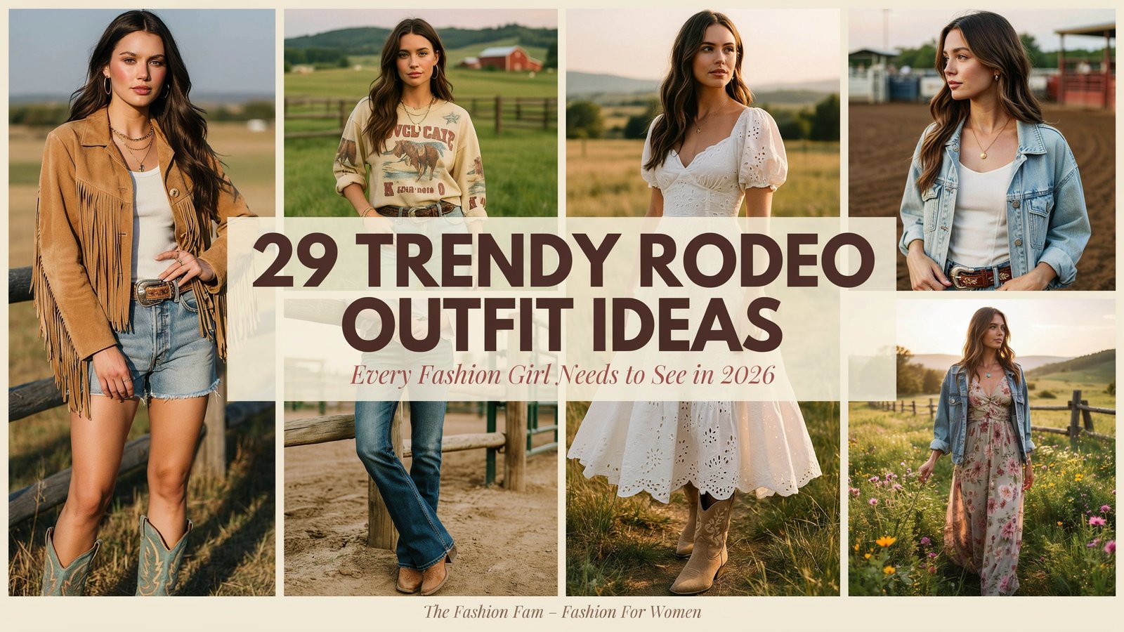 29 Trendy Rodeo Outfit Ideas Every Fashion Girl Needs to See in 2026